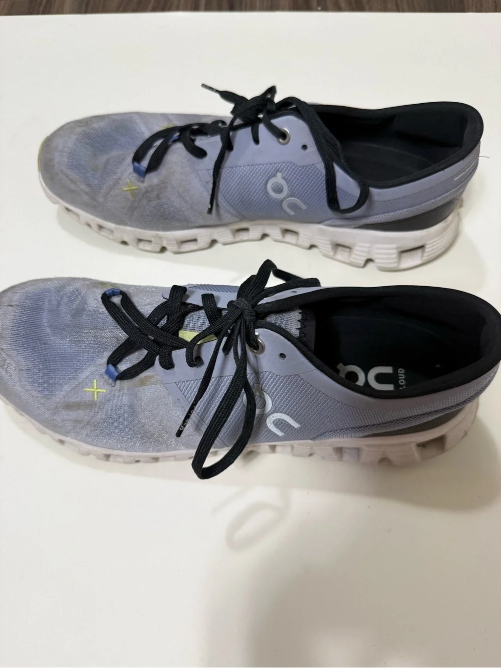 On Cloud X 3 Blue Lilac Nimbus Running Sneakers Size 11